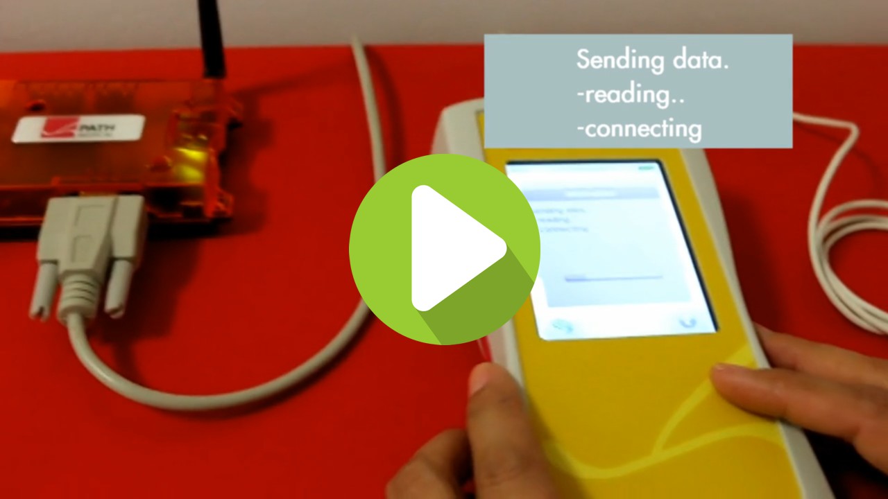 Connecting Modem for pathtrack data transfer