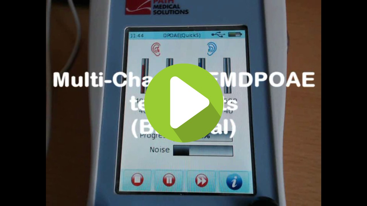FMDPOAE demo on the SENTIERO ADVANCED
