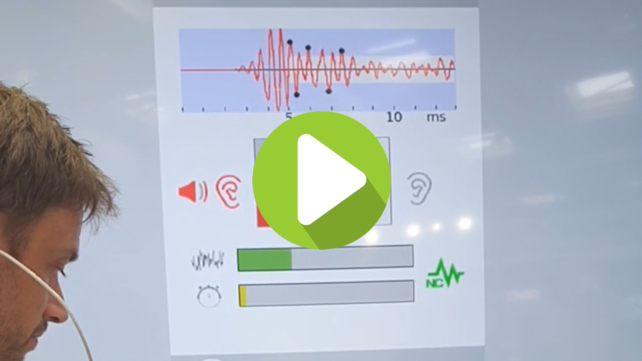 The NEW PATH MEDICAL QSCREEN in action